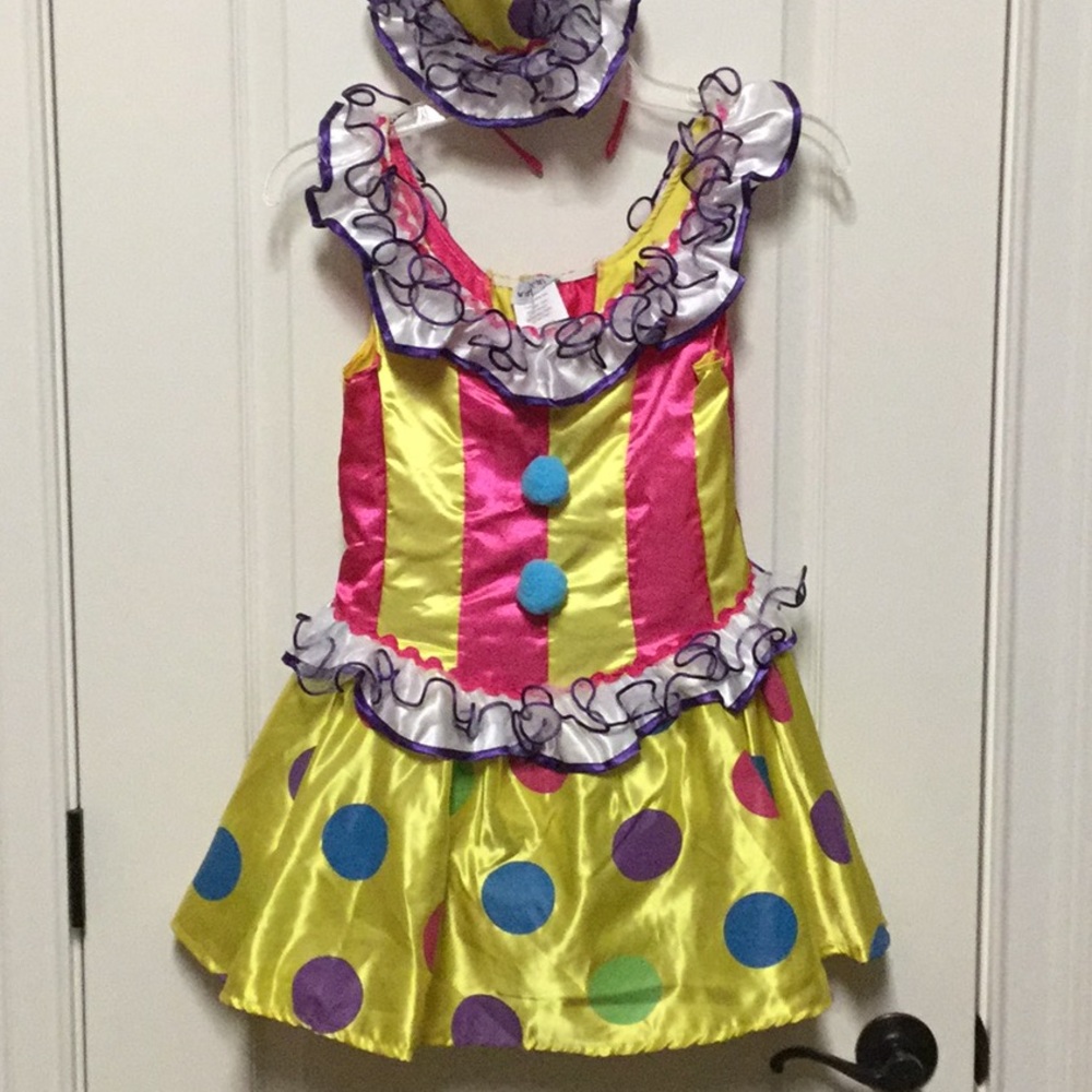 Girls Clown dress